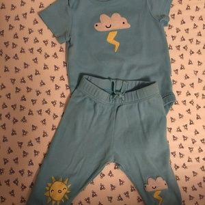 Gymboree Onesie and Pant Set